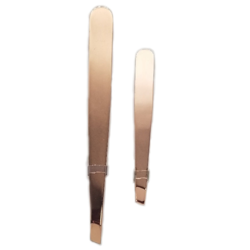 Rose Gold Tweezer Set